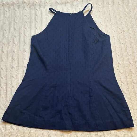 Lilly Pulitzer Navy Blue Top sz 6 - Picture 4 of 9